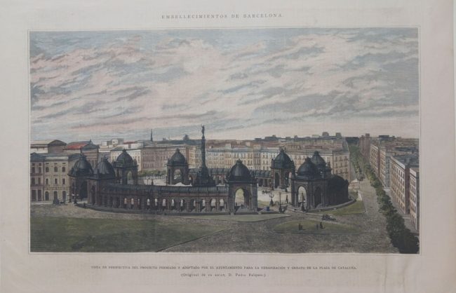 Embellecimientos de Barcelona, siglo XIX.